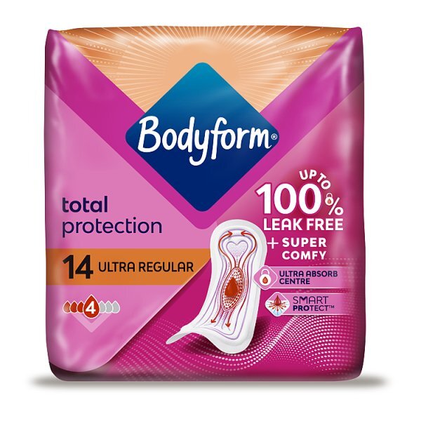 Bodyform Ultra Normal Sanitary Towels 14 pack