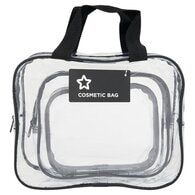 Superdrug Make Up Bags Clear x3