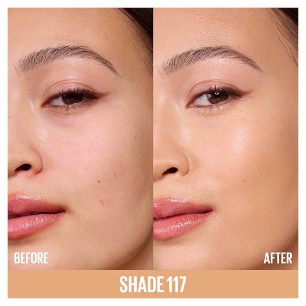 Maybelline Lifter Plump & Glow Foundation 117