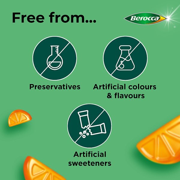 Berocca Immuno Orange Flavour 60 Gummies