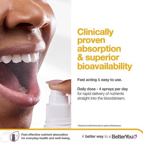 BetterYou Boost B12 Daily Oral Spray 25ml