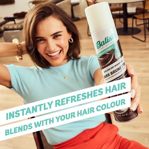 Batiste Dry Shampoo Dark & Deep Brown 200ml