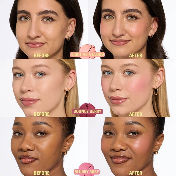 Revolution Bouncy Blur Blush Light As A Cloud