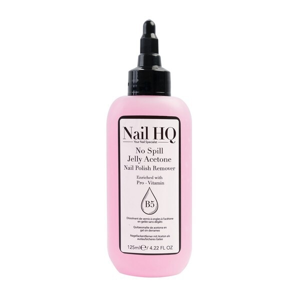 Nail HQ No Spill Jelly Acetone Nail Polish Remover 125ml