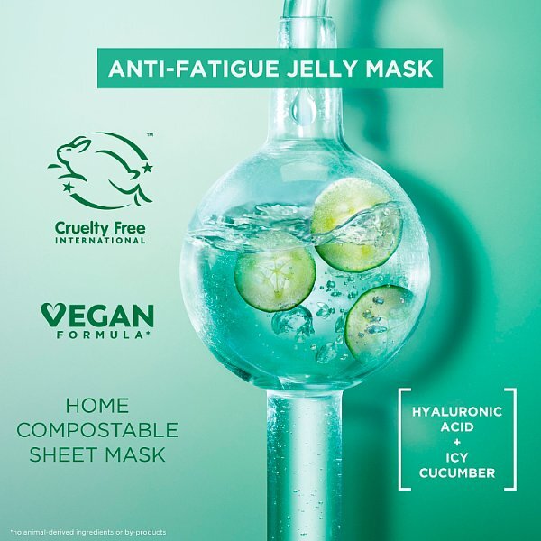 Garnier Hyaluronic Acid & Icy Cucumber Cryo Jelly Face Mask