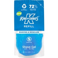 King of Shaves Shave Gel Refill Pouch 200ml