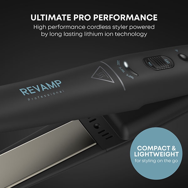 Revamp Progloss Liberate Cordless Compact Hair Straightener