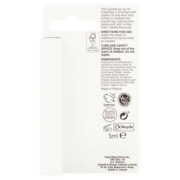 DNR Superdrug Lip Oil Treatment 5ml