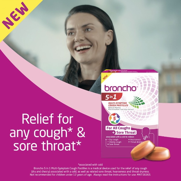 Bronchostop 5 In 1 Pastilles X20