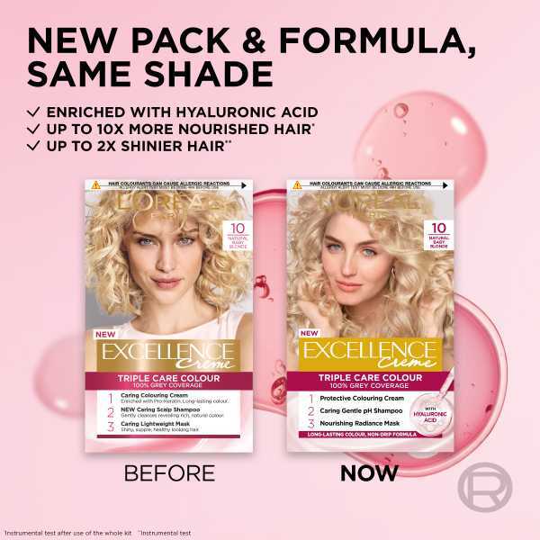 L'Oréal Excellence Crème 10 Natural Baby Blonde