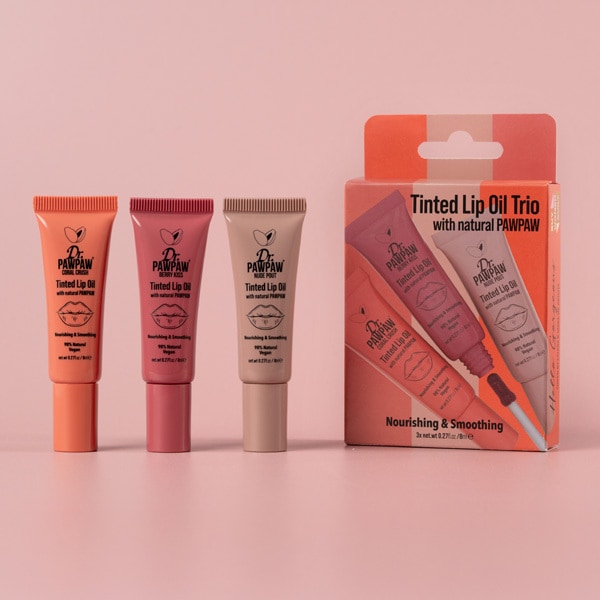 Dr. Pawpaw Nude Lip Oil Trio Multipack