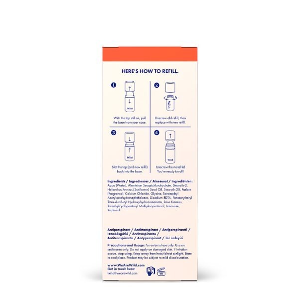 Wild Bee Case Honey & Cactus Roll On Starter Pack 50Ml