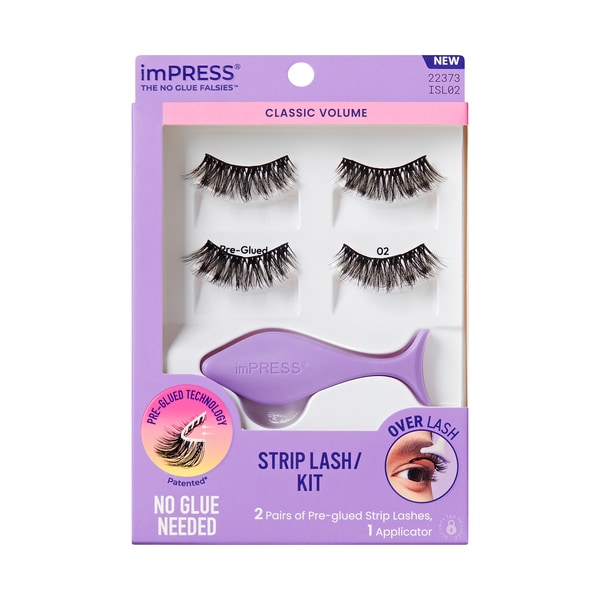 Kiss Impress No Glue Strip Lash 02