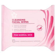 Superdrug Essential Face Cleansing Wipes- Normal Skin