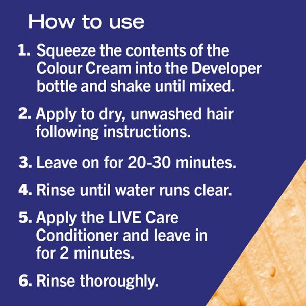 Live Colour  Caramel Copper 077