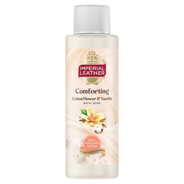 Imperial Leather Moisturising Bath Soak Cotton Vanilla 500ml