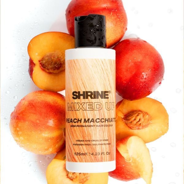 Shrine Mixed Up Semi Perm Hair Colour Peach Macchiato 125Ml