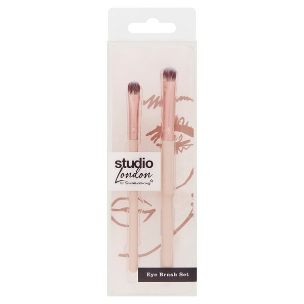 Studio London 2 Piece Eye brush set