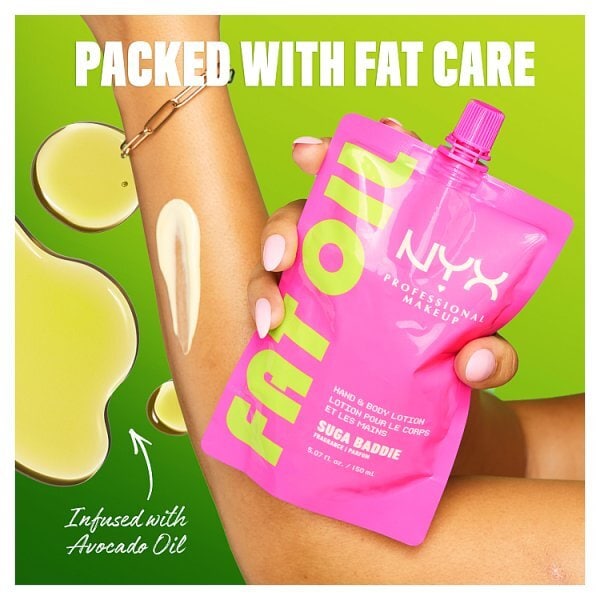NYX Professional Makeup Fat Oil Body Lotion Suga Baddie 150ml