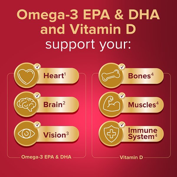 Seven Seas Omega-3 Plus Turmeric - 30 Duo Pack