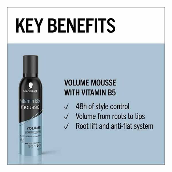 Schwarzkopf Volume Lift Mousse 250Ml