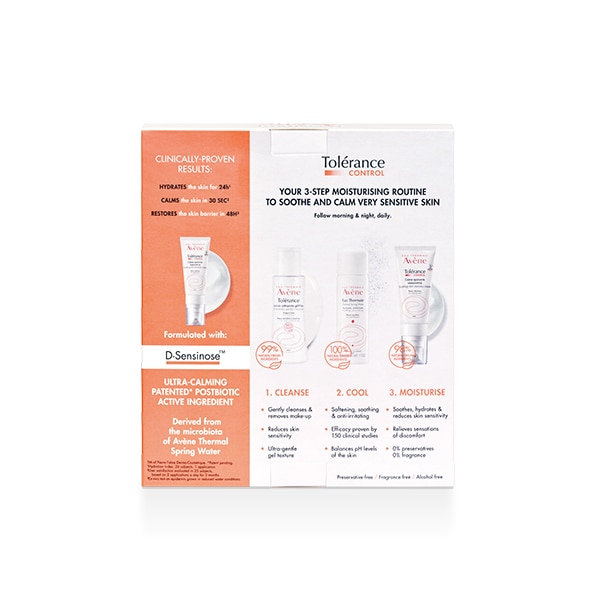 Avène Moisturising Calming 3-Step Kit Very Sensitive Skin