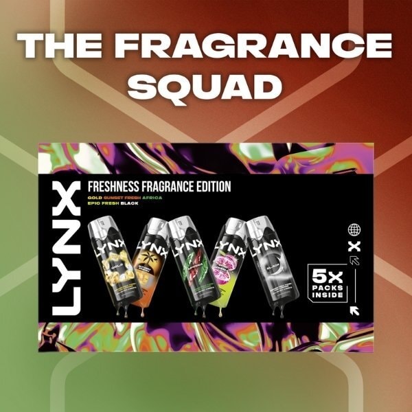 Lynx Freshness Fragrance Edition Gift Set 5 pc