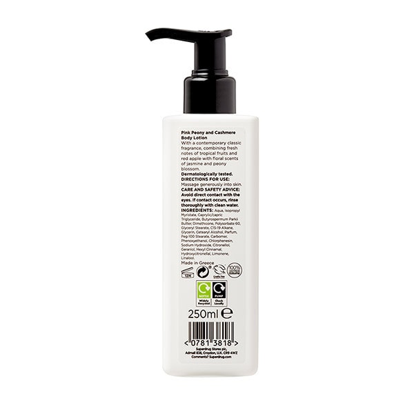 Bloom PInk Peony and Cashmere&nbsp;Body Lotion