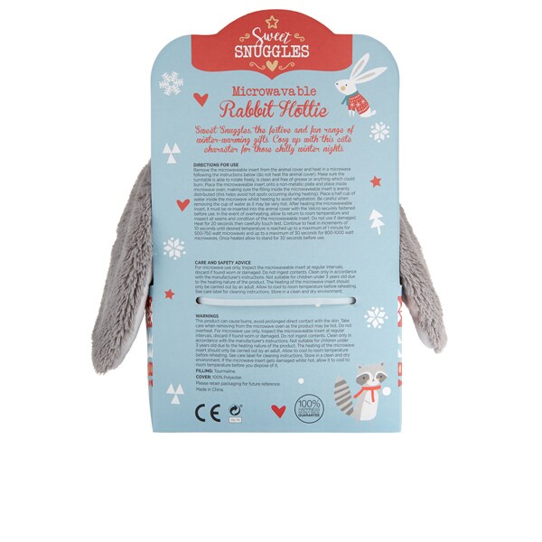 DNR Superdrug Sweet Snuggles Rabbit Hottie