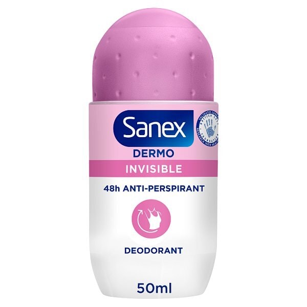 DNR Sanex Invisible Anti-White Anti-Perspirant Deodorant 50ml