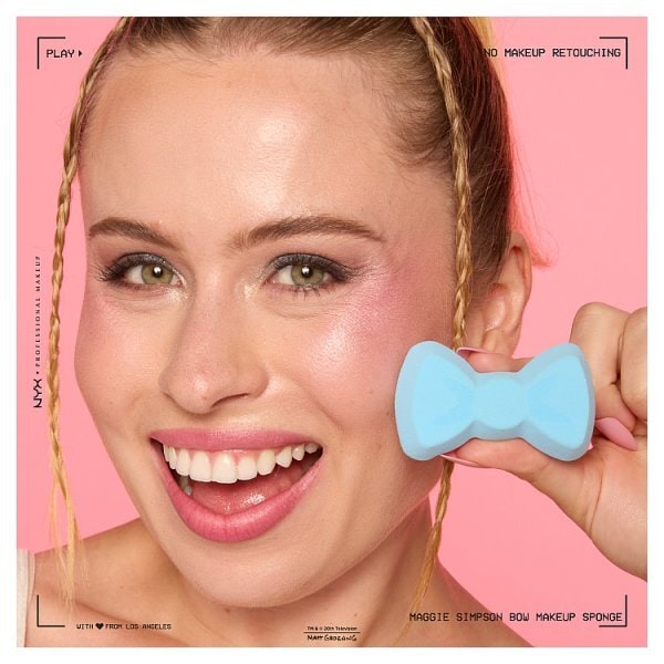 NYX Professional Makeup X The Simpsons Maggie's Bow Beauty Blender