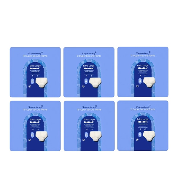 Superdrug Super Incontinence Pants XL Bundle x6