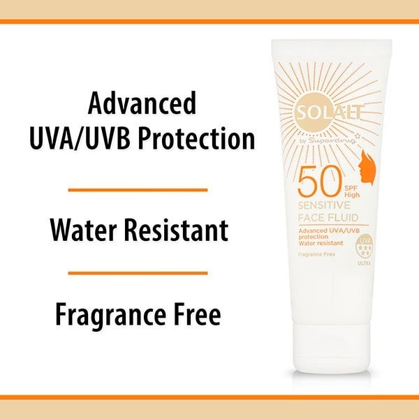 Solait Sensitive Face Fluid SPF50 50ml