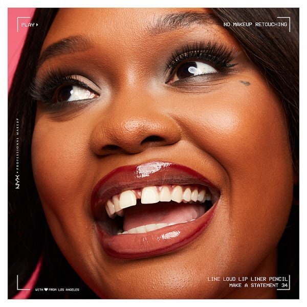 NYX Professional Makeup Line Loud Lip Liner Make A Statement
