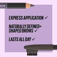 Maybelline Express Brow Shaping Pencil 06 Black Brown