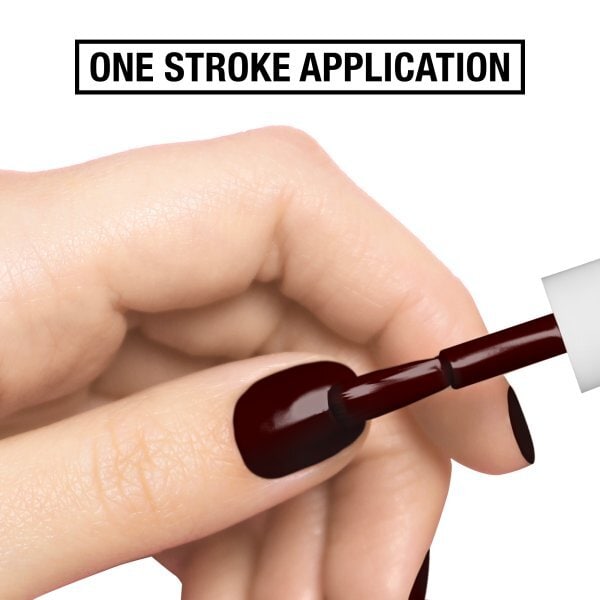 Maybelline Forever Strong Gel 287 Midnight Red Nail Polish