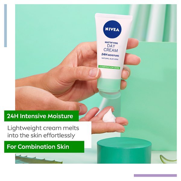 NIVEA Mattifying 24H Day Cream for Combination Skin 50ml