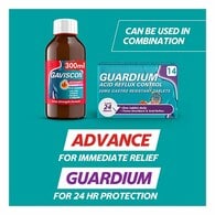 Guardium Acid Reflux Control Tabs Heartburn Indigestion 14s