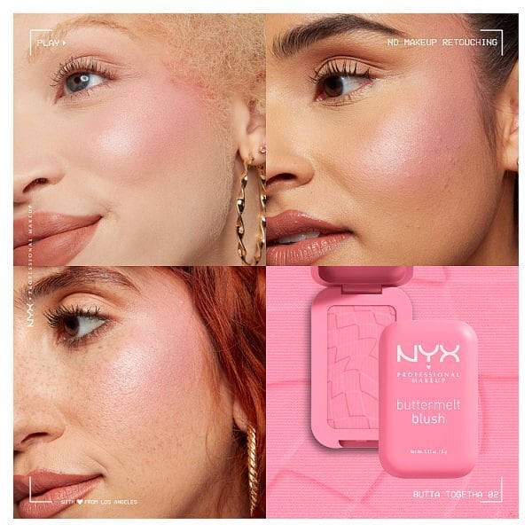 NYX Professional Makeup Buttermelt Blush Butta Together
