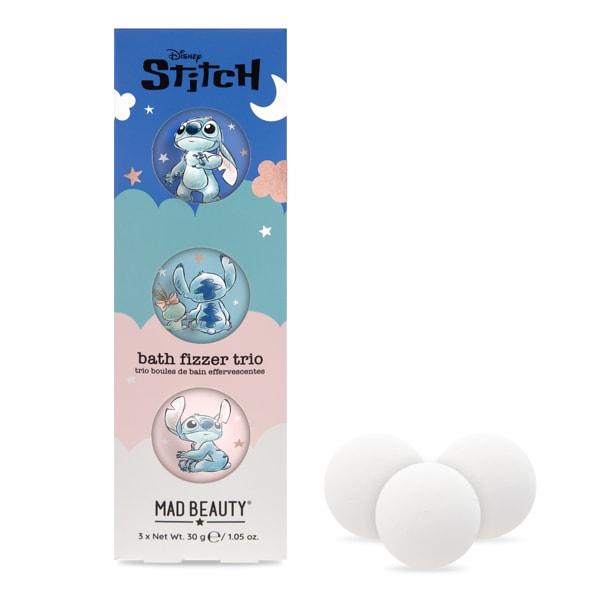 Mad Beauty Disney Stitch Moon & Stars Bath Fizzer Collection