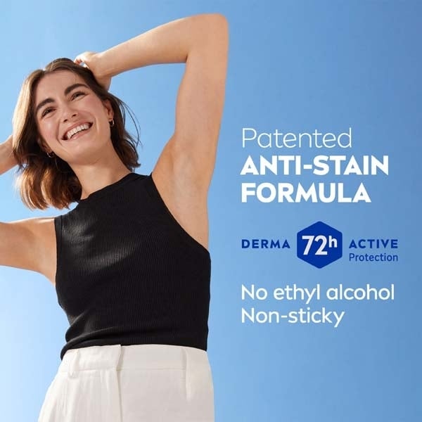 NIVEA Black & White Anti-Perspirant Roll-On Deodorant 50ml