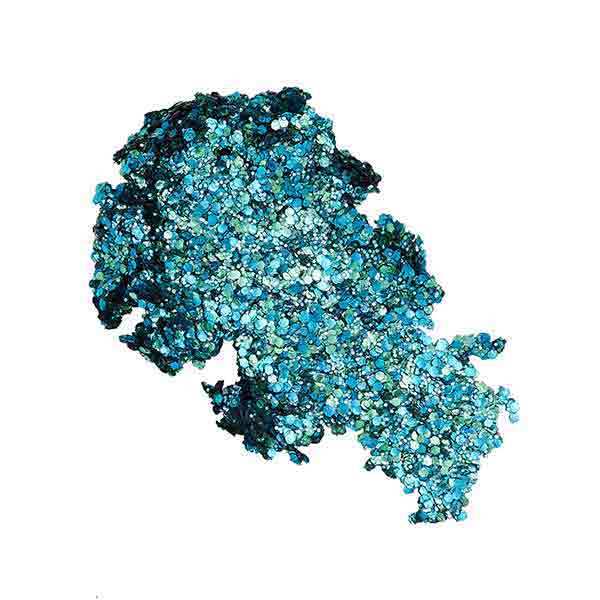 DNR Revolution Viva Glitter Body Balm Pot Teal Time