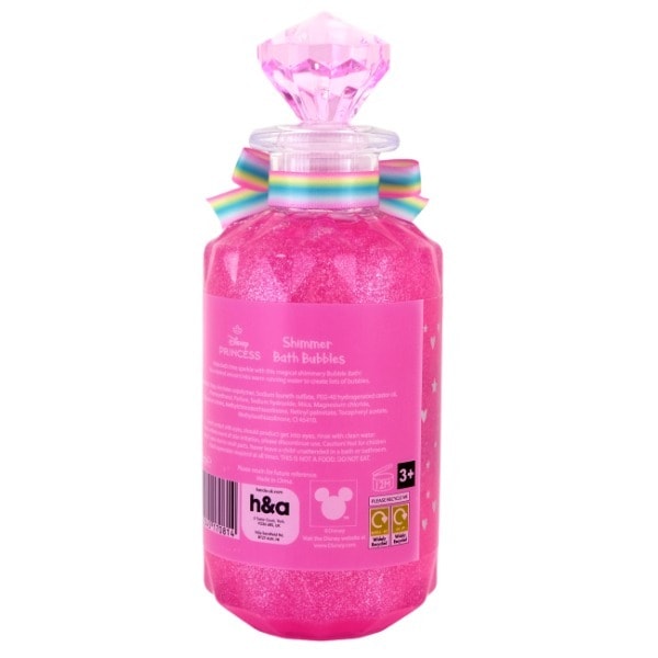 Disney Princess Shimmer Bath Bubbles 375Ml