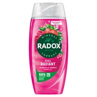 Radox Mineral Therapy's Feel Radiant Shower Gel 225 ml