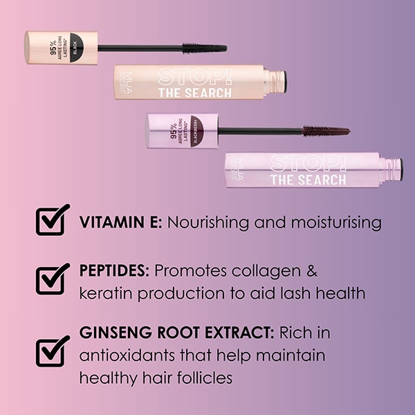 MUA Stop The Search Mascara - Black