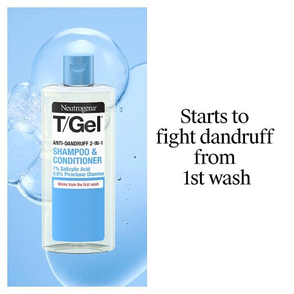 Neutrogena T/Gel 2In1 Scalp 250Ml Shampoo And Conditioner