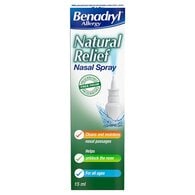 Benadryl Allergy Natural Relief Spray 15Ml