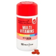 Superdrug Multi-Vitamins With Iron 180s