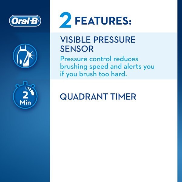 Oral-B Pro 2 2000 Sensi Ultrathin White Electric Toothbrush