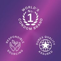 Durex Latex Free Condoms With Silicone Lube Regular Fit 12s
